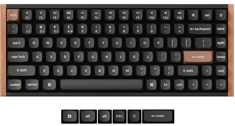 Клавиатура Keychron K2 HE QMK Special Edition (K2H-F1)