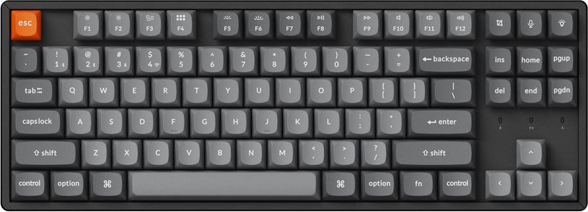 Клавиатура Keychron K8 Max QMK Black (K8M-J1-RU)