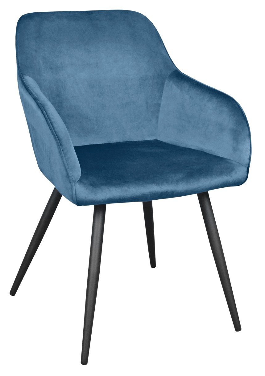 Стул Deco Airis Blue HLR63 + Black Legs