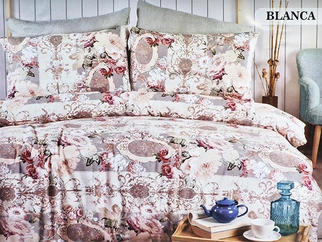 Lenjerie de pat Newhome Ranforce Like&Buy Blanca (55804.2)