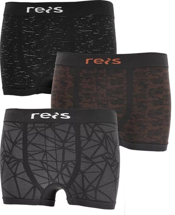 Сhiloţi pentru bărbați Reis UP-BOXBIT-MIXB, s.2XL-3XL 3pcs