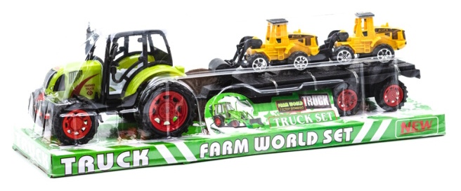 Mașină New World Truck Green (1018-5)