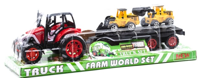 Машина New World Truck Red (1018-5)