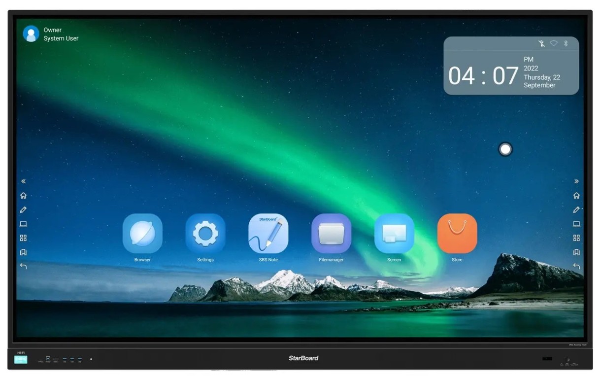 Panou interactiv StarBoard IFPD-YL5X-PRO-EDLA-65
