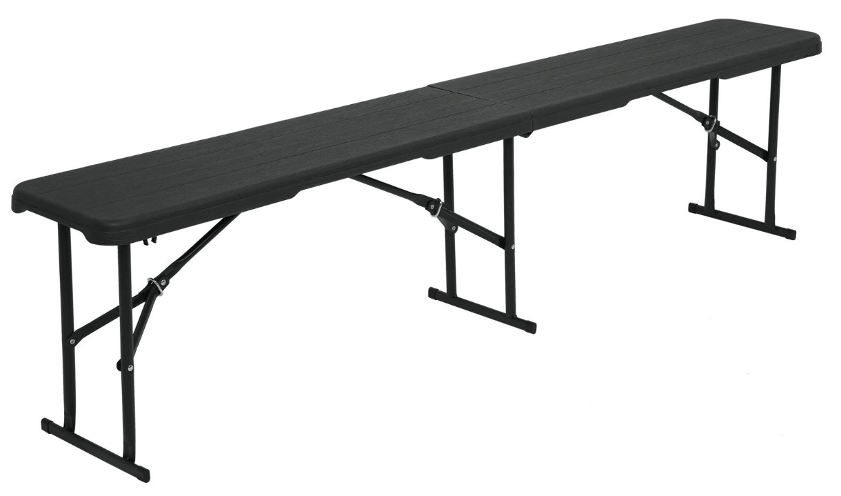 Bancă grădină Nils Anthracite NC3404
