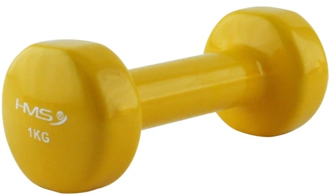 Гантель HMS 1kg Yellow 17023