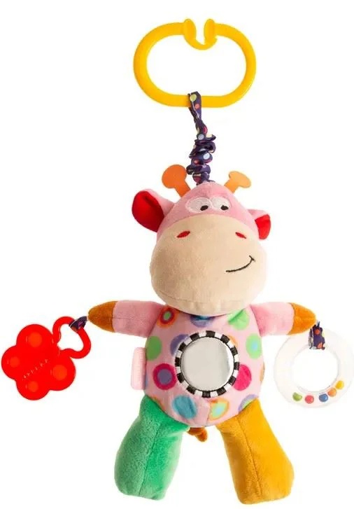 Игрушка для колясок и кроваток BabyJem Cow Pink (882)