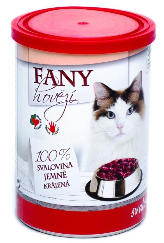 Влажный корм для кошек Falco Fany Beef 400g