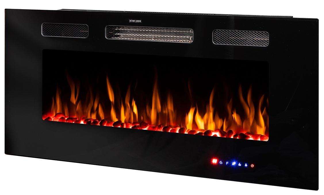 Șemineu electric Art Flame Adeli Multicolor Black