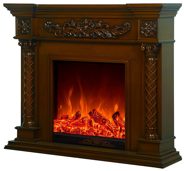 Șemineu electric Art Flame Elit Milano Brown