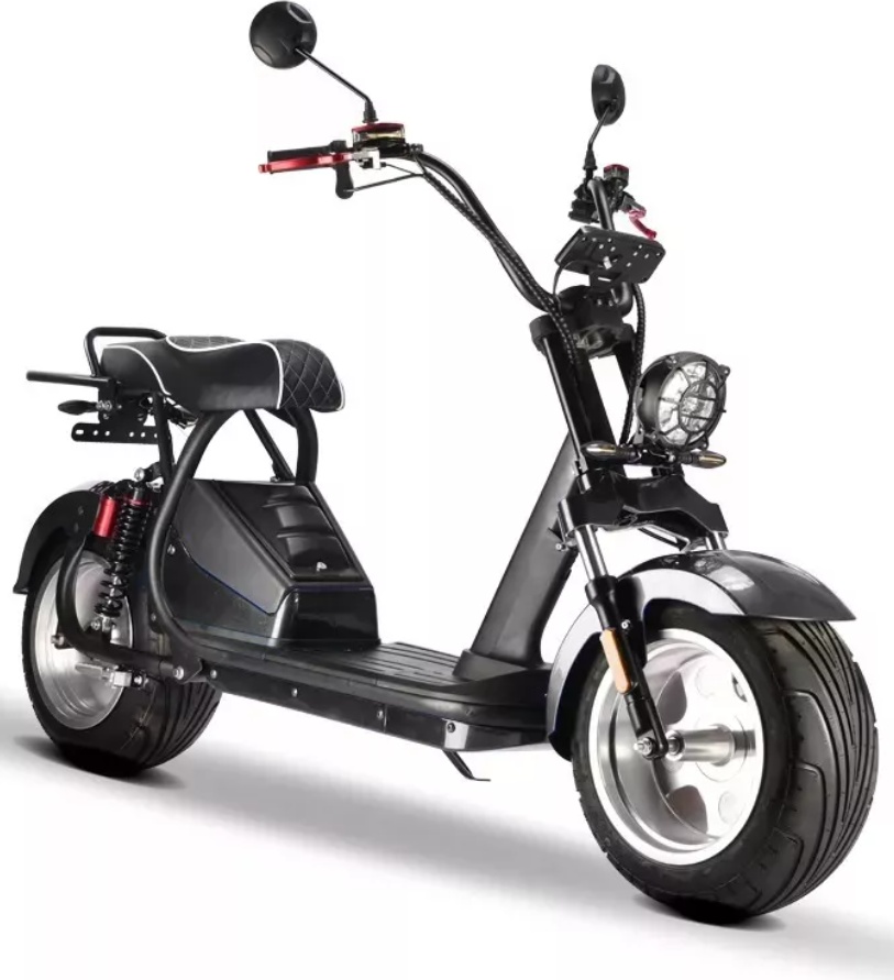 Электроскутер Citycoco TX-10-5B Black