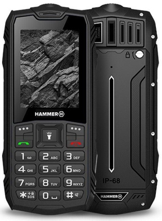 Telefon mobil Hammer Rock Black
