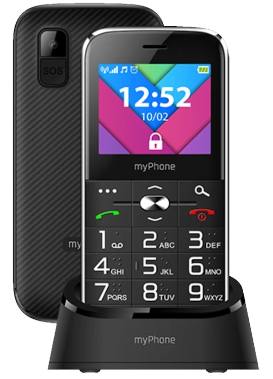 Telefon mobil MyPhone Halo C Black