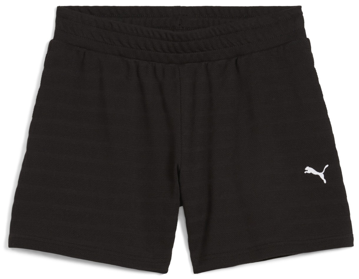 Женские шорты Puma Ess Elevated High-Rise Structured Shorts 5 Puma Black, s.L