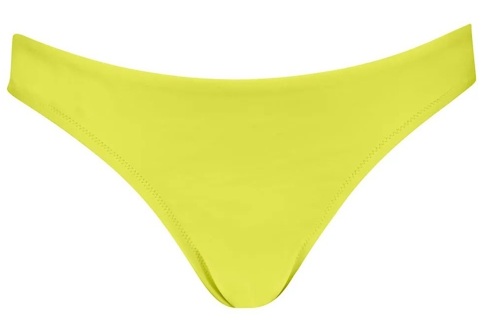 Женские плавки Puma Swim Women Brazilian 1P Yellow Alert, s.XS