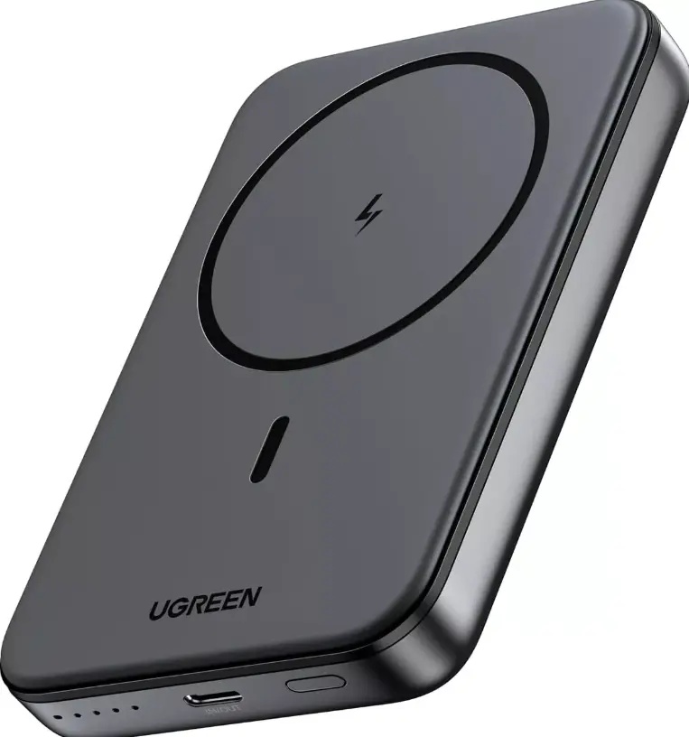 Внешний аккумулятор Ugreen Mini Qi 10000mAh 20W Space Grey (25919)