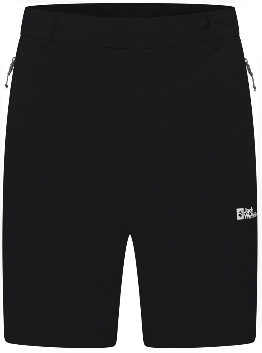 Pantaloni scurți pentru bărbați Jack Wolfskin Hikeout Shorts M Black, s.48