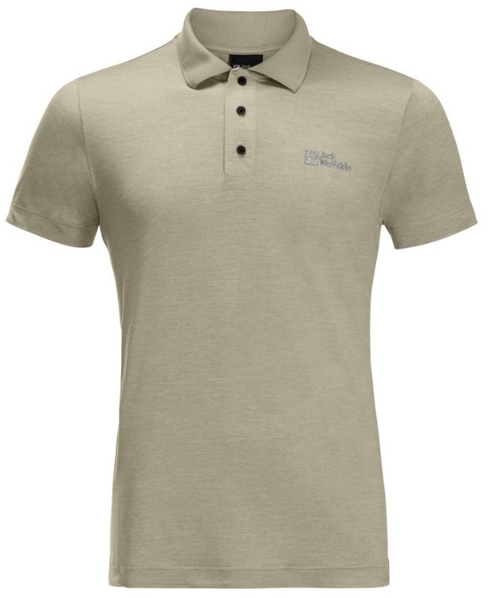 Поло Jack Wolfskin Travel Polo M Stone Heather, s.M