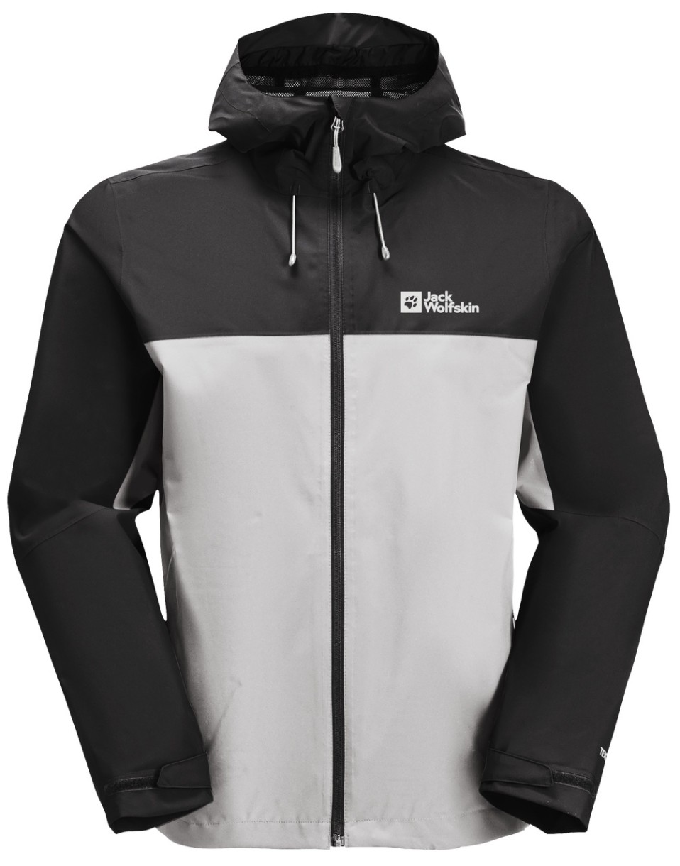 Мужская ветровка Jack Wolfskin Weiltal 2L Jkt M Cool Grey, s.XXL