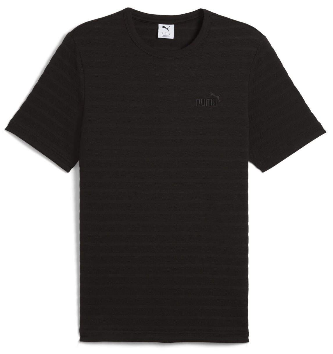 Мужская футболка Puma Ess Elevated Structured Tee Puma Black, s.M