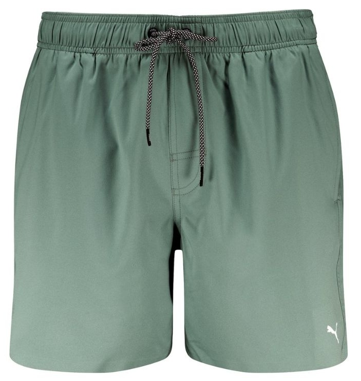 Slip de înot pentru bărbați Puma Swim Men Mid Shorts 1P Dark Green, s.L