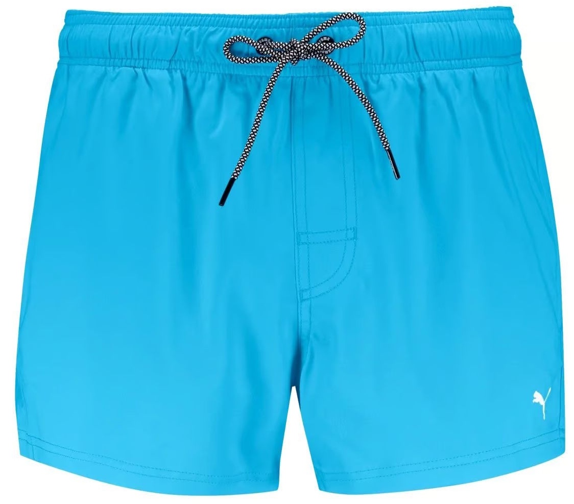 Slip de înot pentru bărbați Puma Swim Men Short Shorts 1P Light Blue, s.L