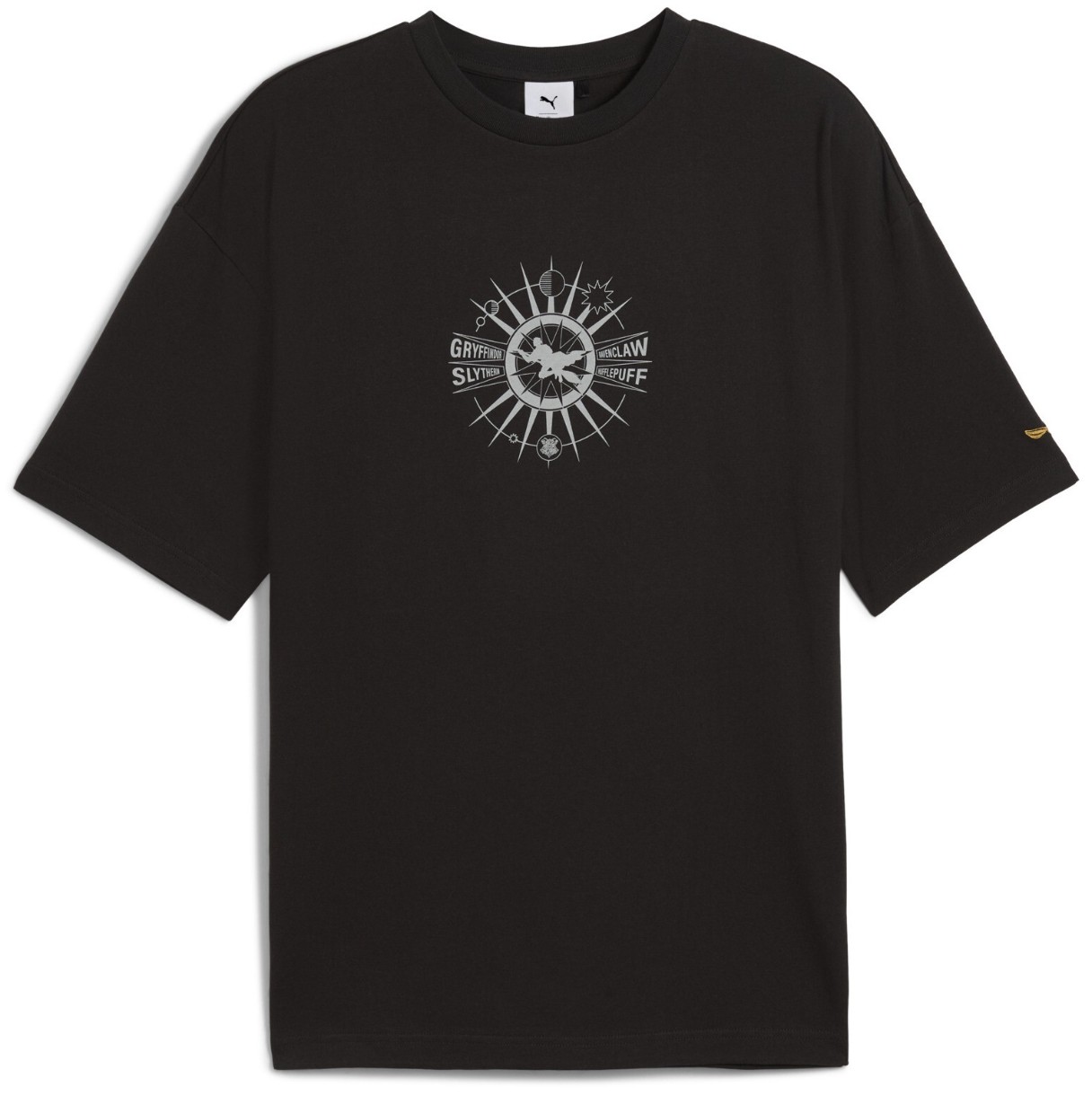 Tricou bărbătesc Puma X Harry Potter Oversized Graphic Puma Black, s.L