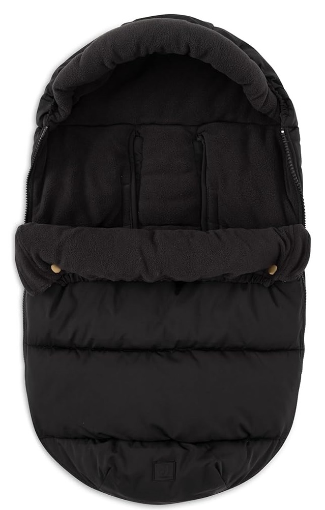 Husa pentru picioare Jollein Puffed Black (025-811-670840