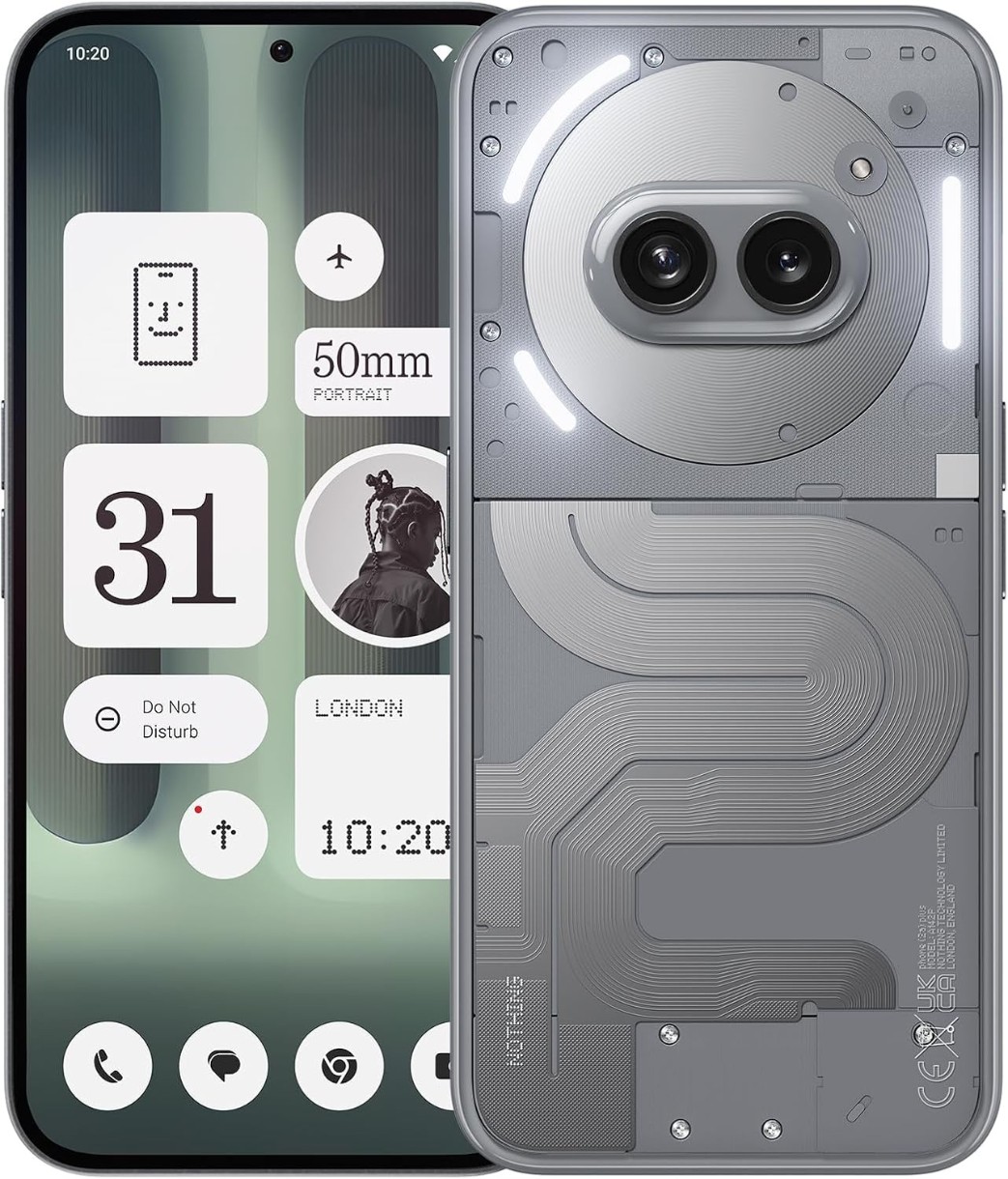 Мобильный телефон Nothing Phone (2a) Plus 5G 12Gb/256Gb Grey