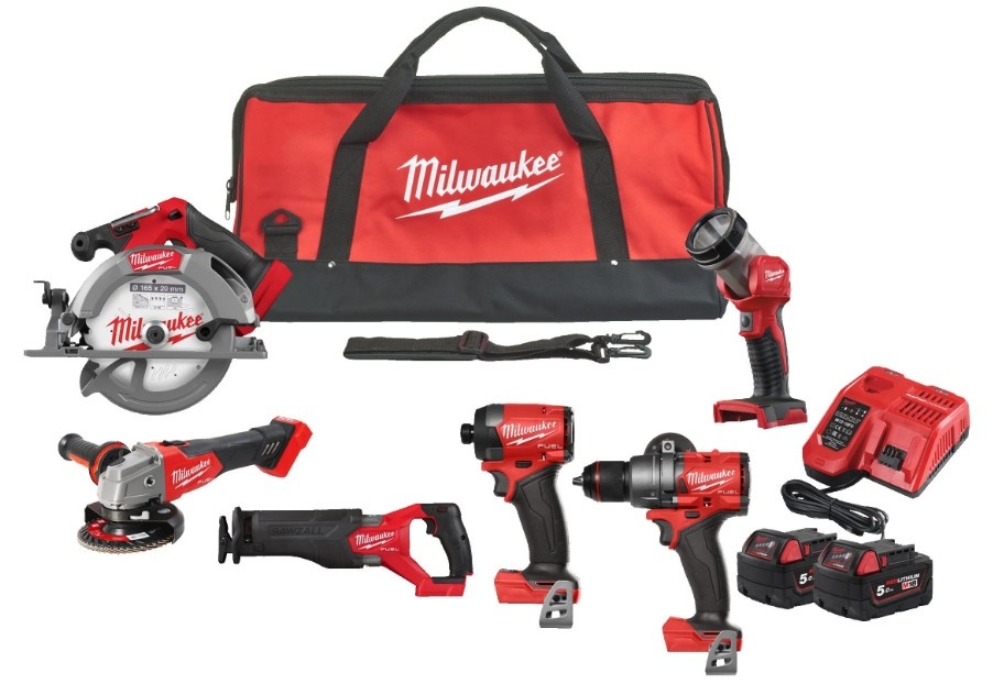 Set Milwaukee M18 FPP6G3-502B (4933498658)