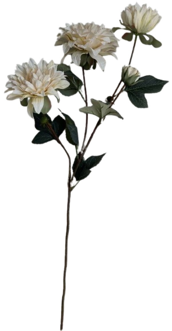 Floare decorativă Metalux 274-7 Cream