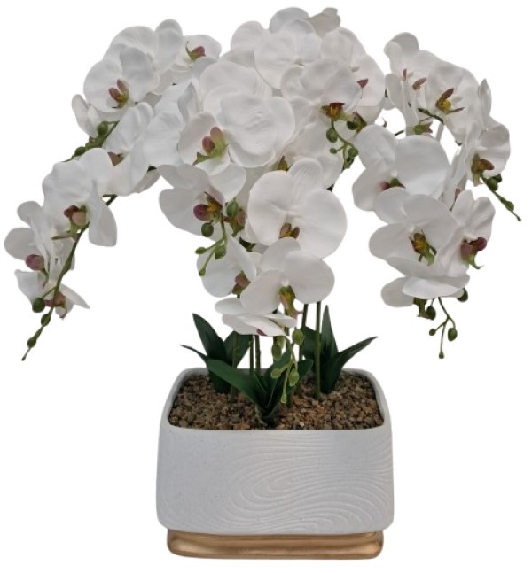 Декоративный цветок Metalux 307-1 White