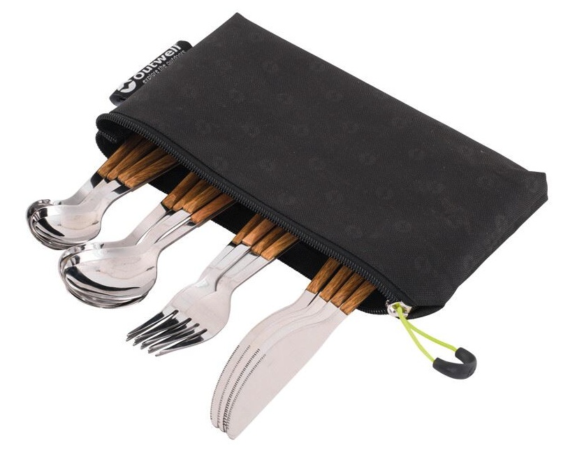 Походные столовые приборы Outwell Pouch Cutlery Set Deluxe (651209)