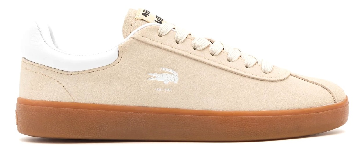 Ghete pentru dame Lacoste Baseshot 224 1 Sfa Beige, s.40