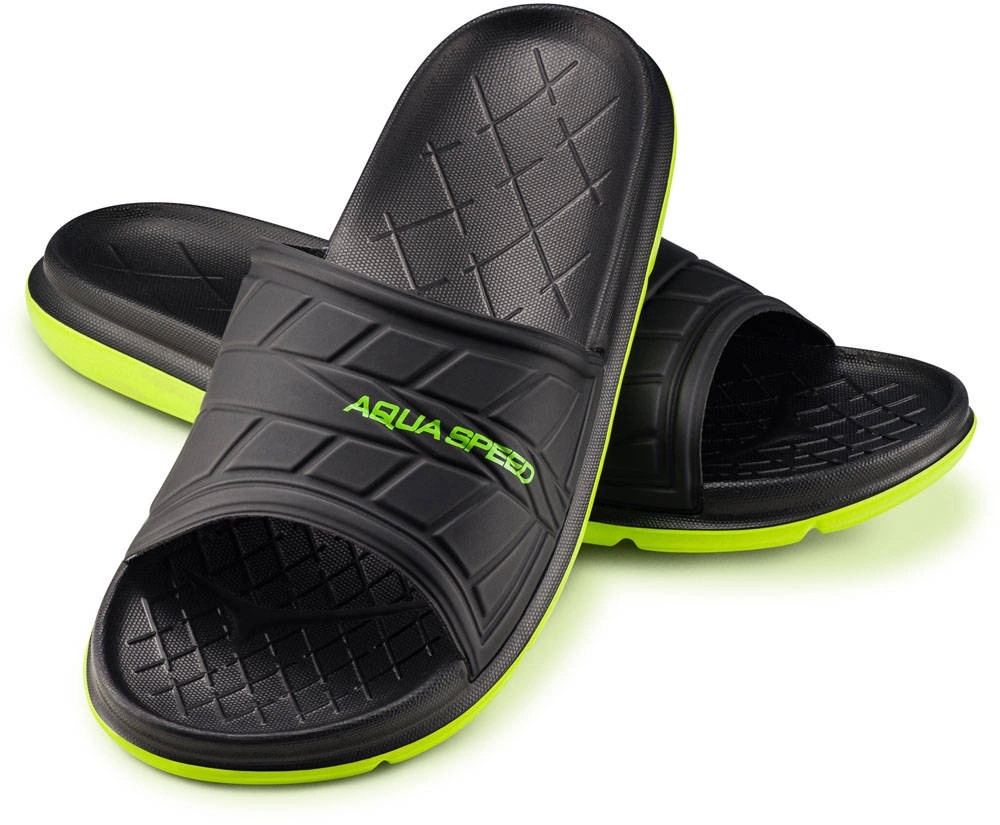 Șlapi pentru bărbați Aqua Speed Aspen 07, s.45 Black