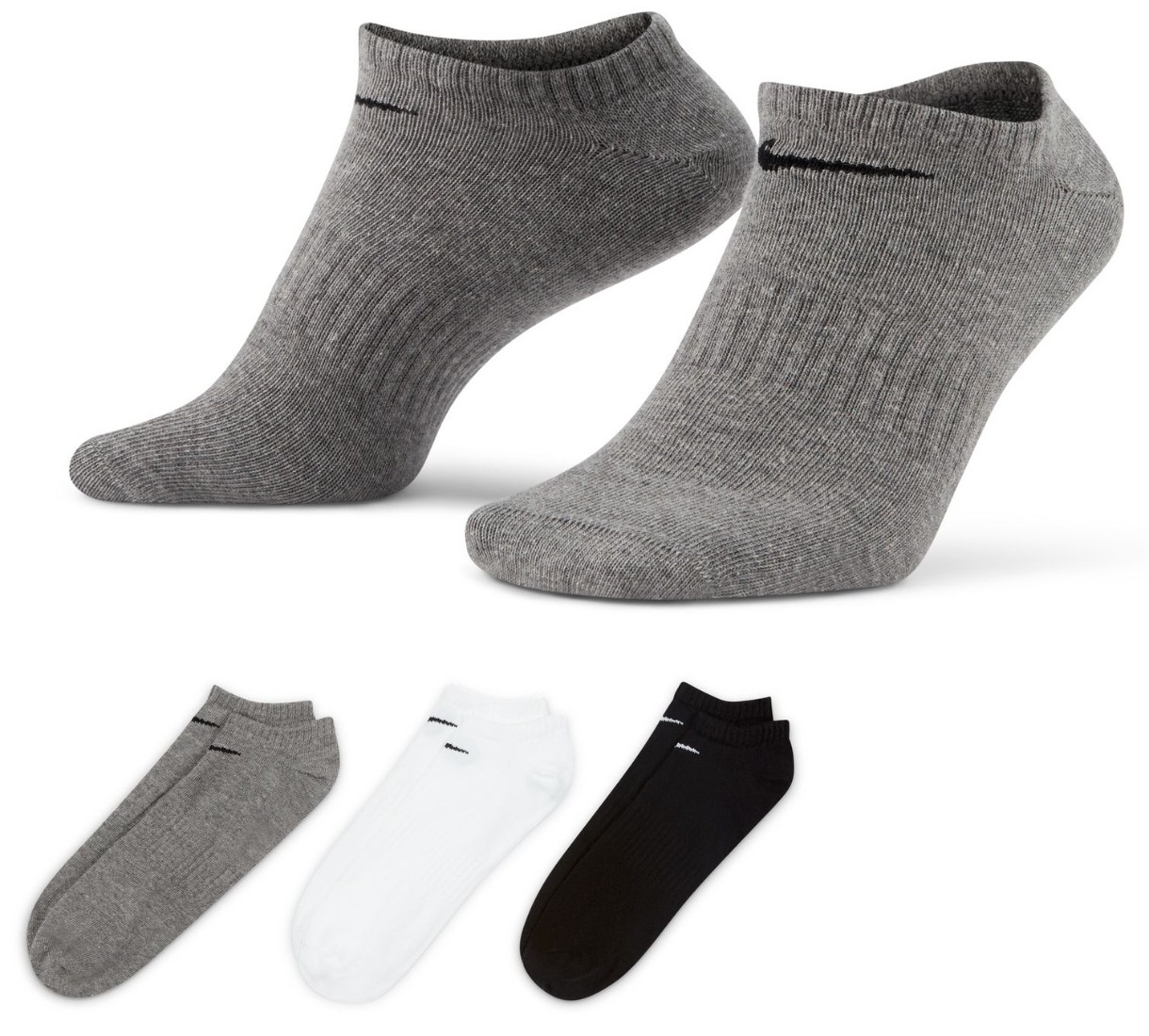 Мужские носки Nike U Nk Everyday Ltwt Ns 3Pr Multi-Colour, s.M