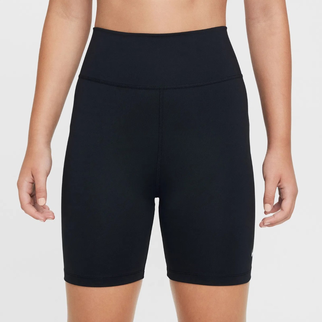 Pantaloni scurți dame Nike G Nk Df One 5In Bike Short Black/White, s.S