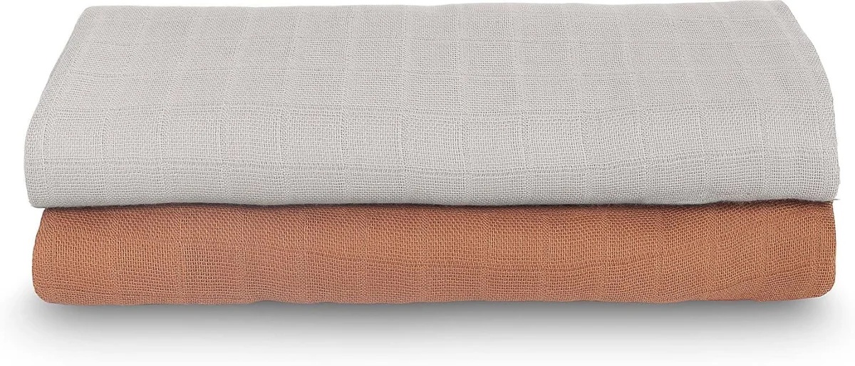 Pelinci Jollein Bamboo Caramel 2pcs 115x115 (435-852-00092)