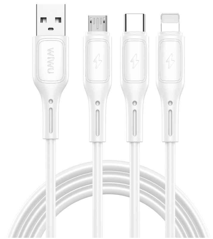 Cablu USB WiWU Wi-C045E White