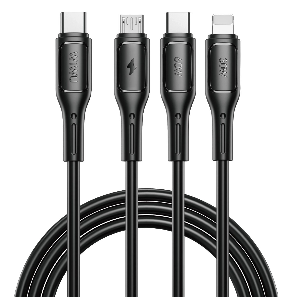 Cablu USB WiWU Wi-C046E Black