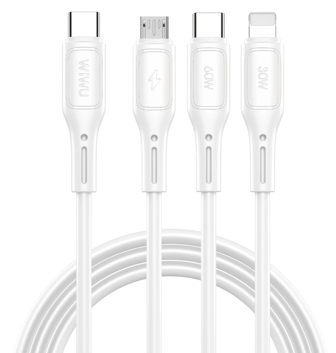 Cablu USB WiWU Wi-C046E White