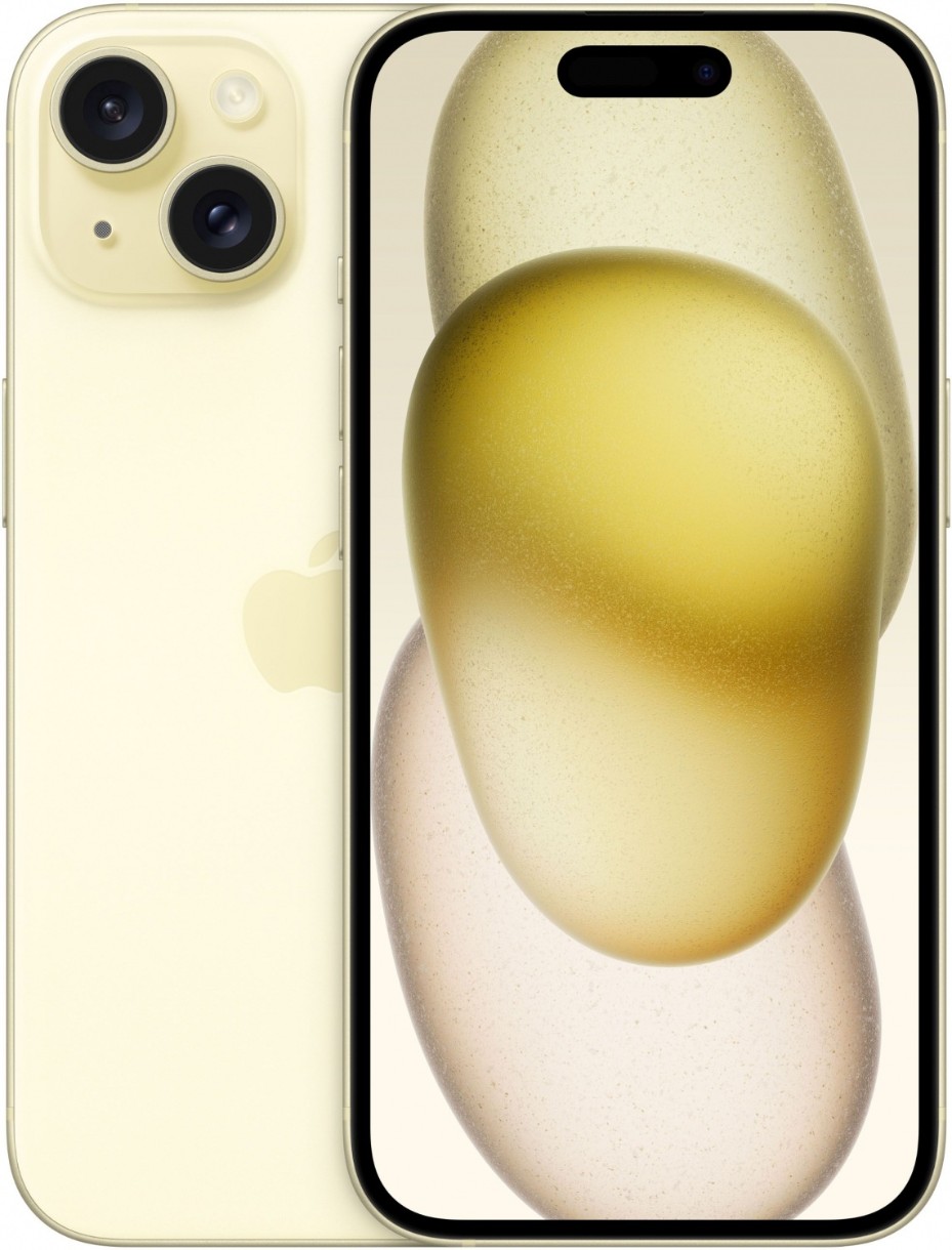 Мобильный телефон Apple iPhone 15 256Gb Yellow