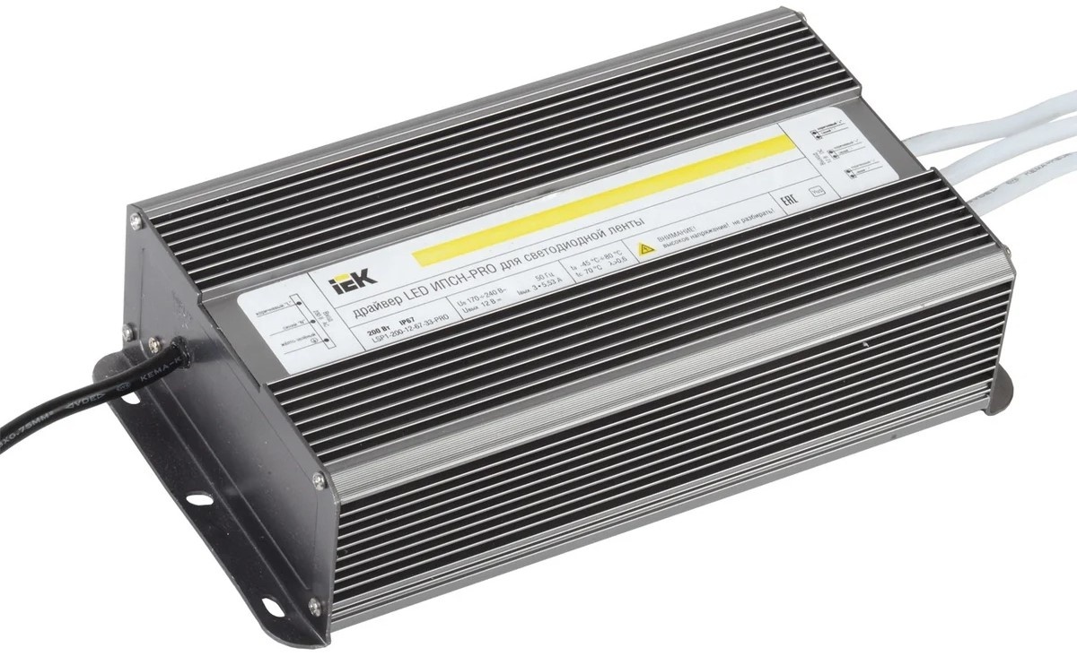 Источник питания IEK LSP1-200-12-67-33-PRO