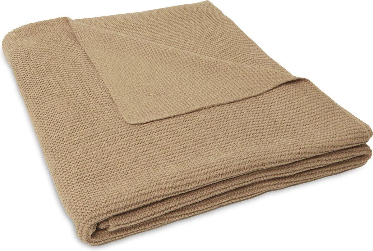 Плед Jollein Basic Knit Biscuit 100x150 (516-522-66072)
