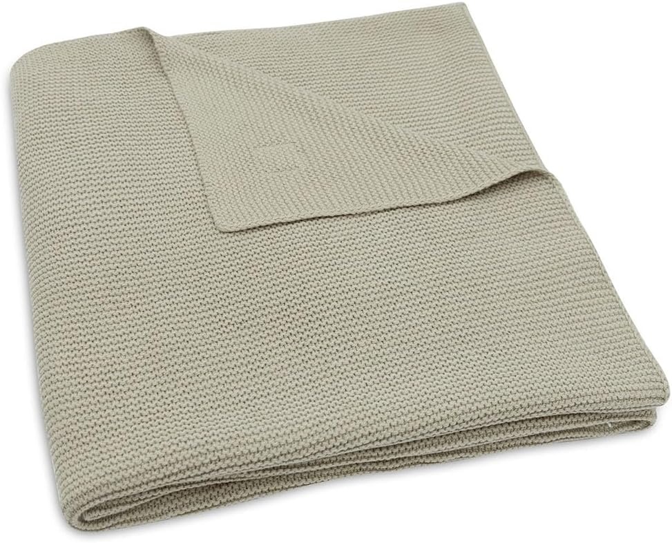 Pătura pentru bebeluși Premaman Basic Knit Olive Green 100x150 (516-522-67053)