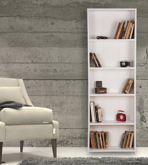 Стеллаж Remaks 5 Shelf White