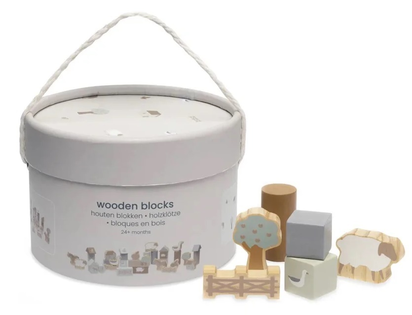 Игровой набор Jollein Blocks Set Farm (712-603-67021)
