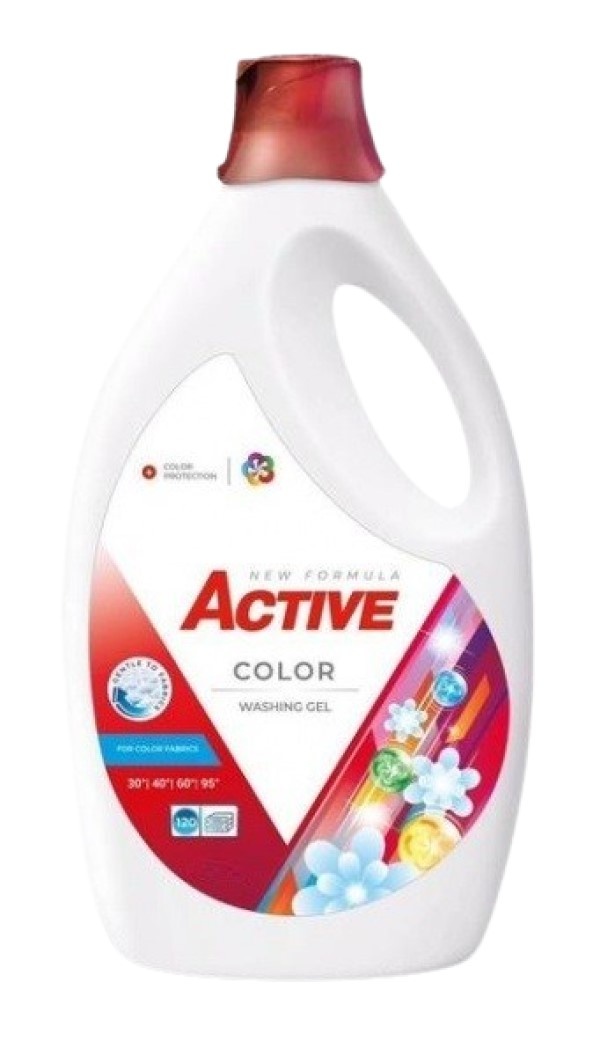 Гель для стирки Active Wash Color 5.2L