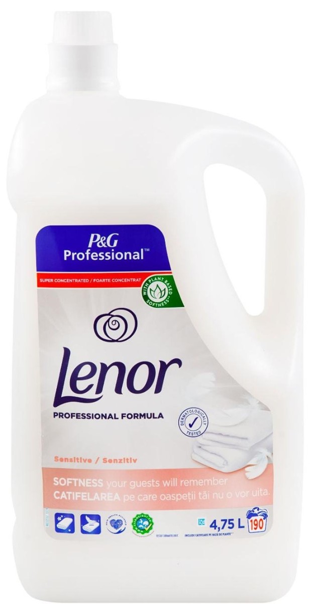 Condiționer pentru rufe Lenor Sensitive 4.75L