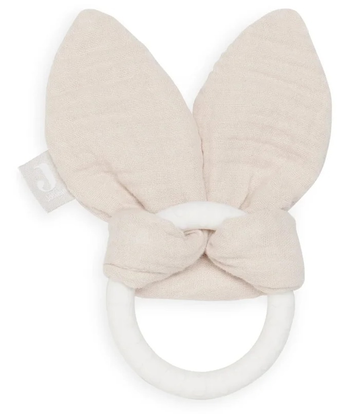 Inel gingival Jollein Bunny Ears Nougat (101-007-66050)